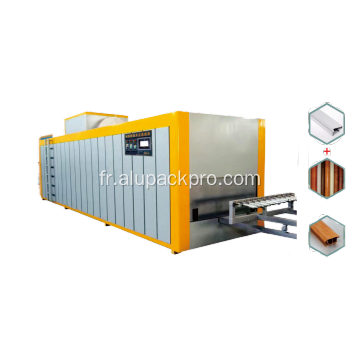 Ligne de production effet bois pour grand panneau